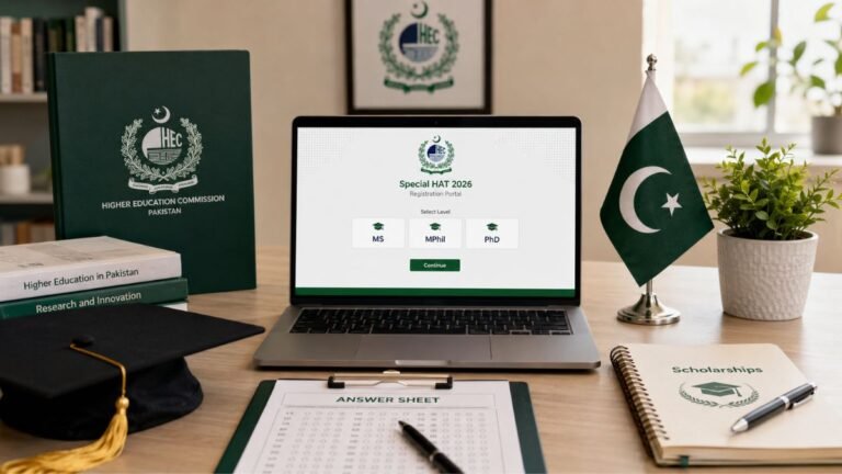 HEC Announces Special HAT 2026 for MS, MPhil and PhD Scholarships